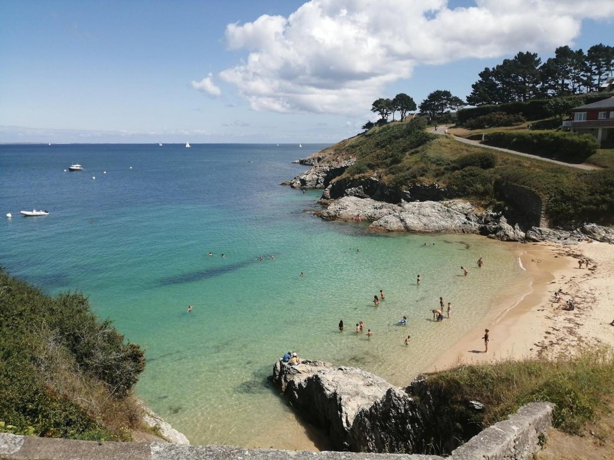 Appartement Cosy En Centre-Ville, Proche Plage, Pour 4 Pers. Avec Cour Privee Et Tout Confort - Fr-1-418-68 ル・パレ エクステリア 写真